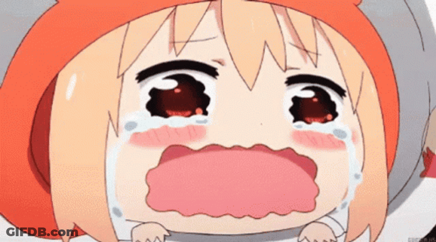 Umaru Doma Anime Cute Crying GIF