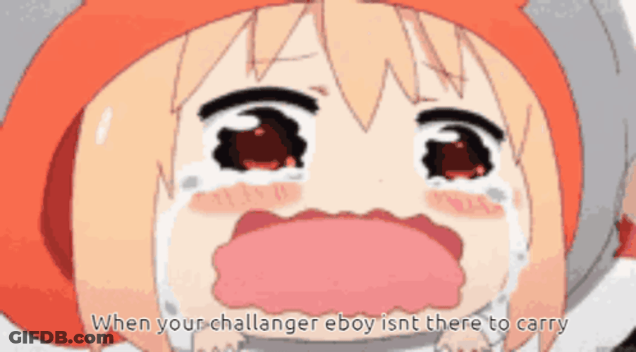 Umaru Doma Sad Meme GIF
