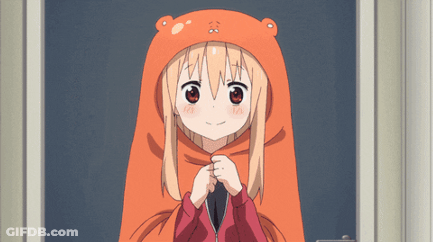 Umaru Transformation Cape Funny GIF