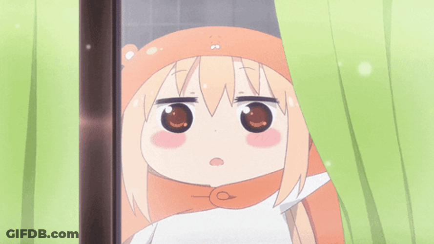 Umaru Wow Amazed Cool GIF