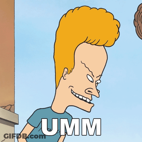 Umm Beavis GIF