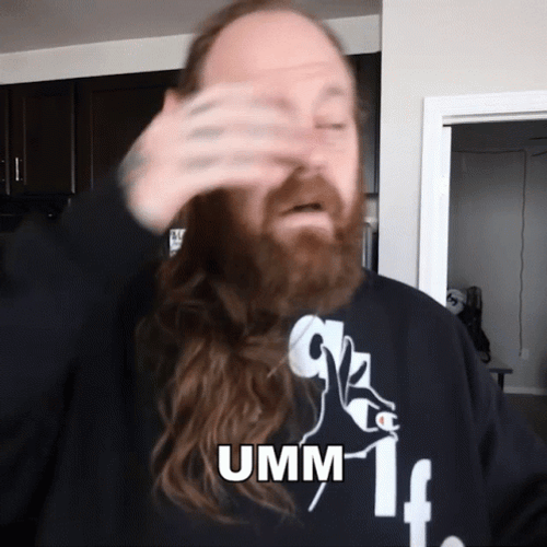 Umm Face Palm GIF