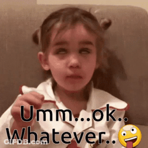 Umm Ok Whatever GIF