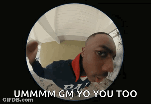 Ummmmm GM Yo You Too GIF