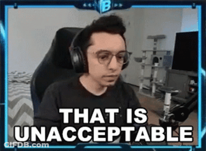 Unacceptable Nightblue3 Gamer Internet Personality GIF