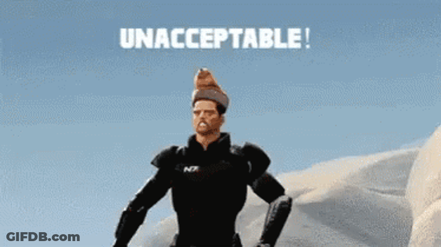 Unacceptable Screaming Stop Motion Animation GIF