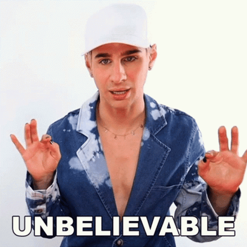 Unbelievable Amazed Brad Mondo Wow GIF