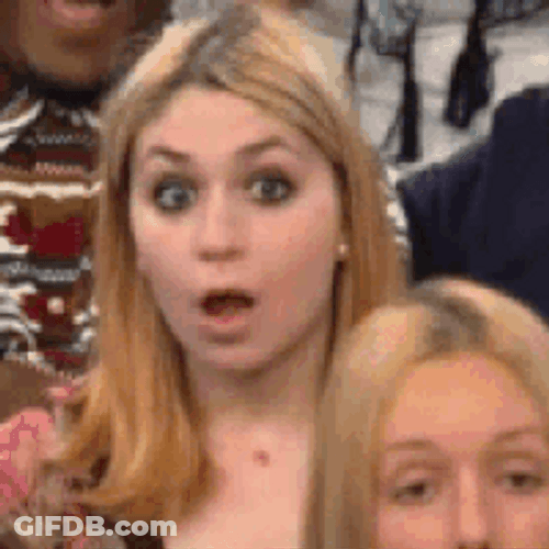 Unbelievable Jaw Drop Expression GIF