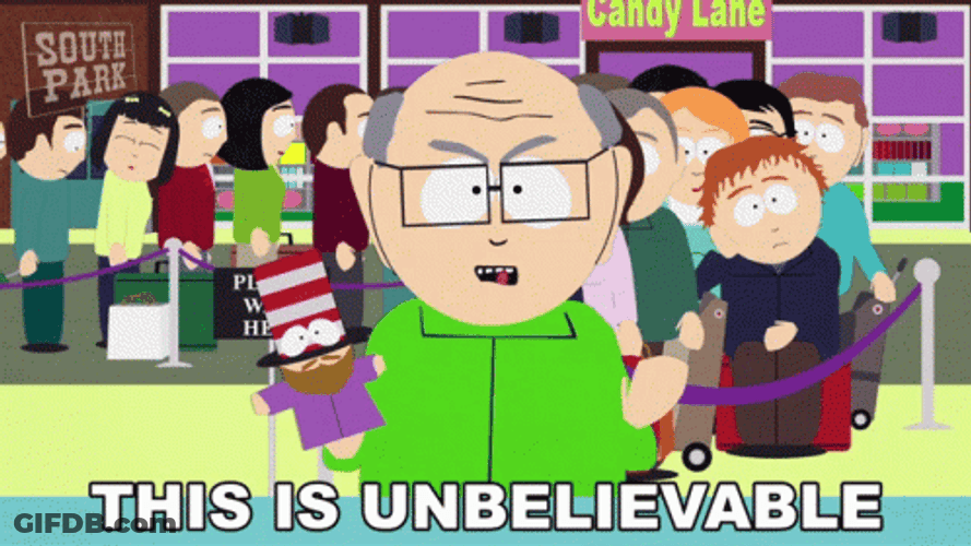 Unbelievable South Park Herbert Garrison GIF