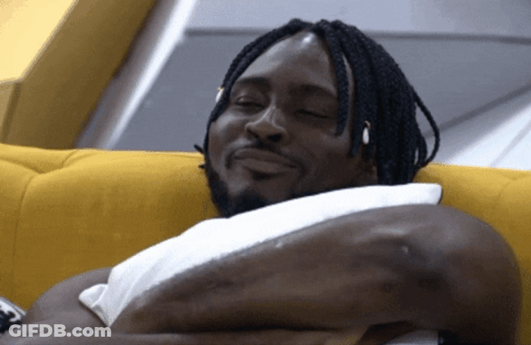 Unbothered Black Guy Smirking GIF