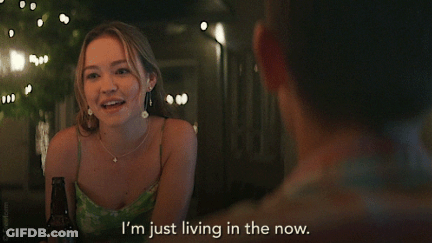 Unbothered Girl Living Now GIF
