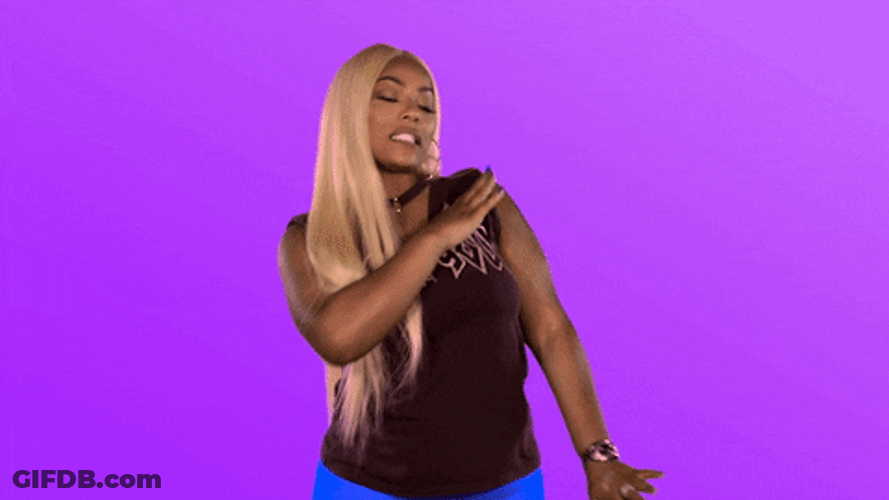 Unbothered Stefflon Don Dancing GIF