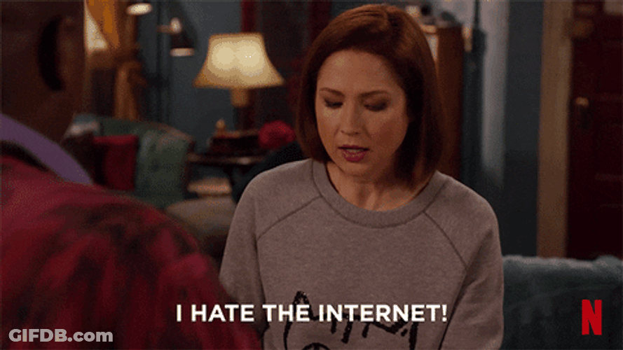 Unbreakable Kimmy Schmidt Hate The Internet GIF