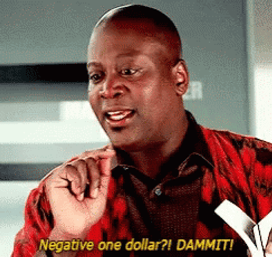 Unbreakable Kimmy Schmidt Negative Dollar GIF