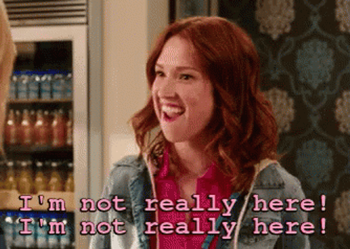 Unbreakable Kimmy Schmidt Not Here GIF