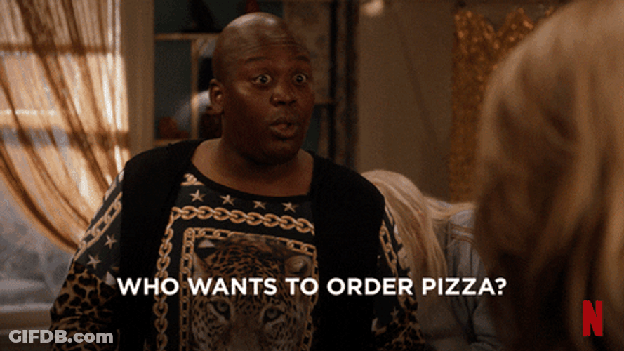 Unbreakable Kimmy Schmidt Order Pizza GIF