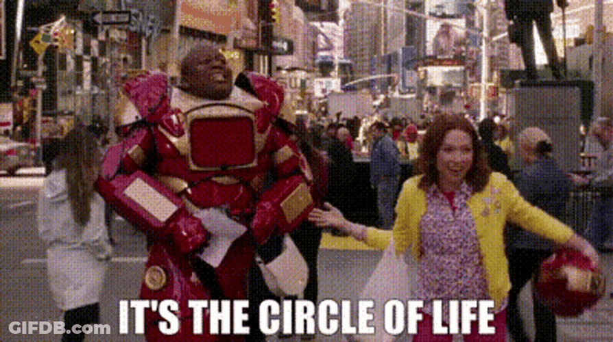 Unbreakable Kimmy Schmidt Series Circle Of Life GIF