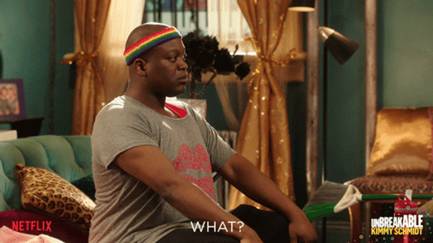 Unbreakable Kimmy Schmidt Titus What GIF