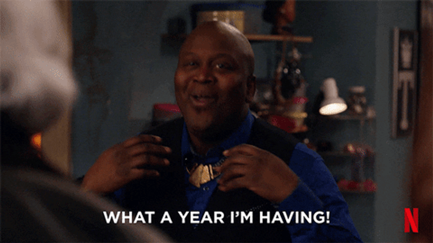 Unbreakable Kimmy Schmidt What A Year GIF
