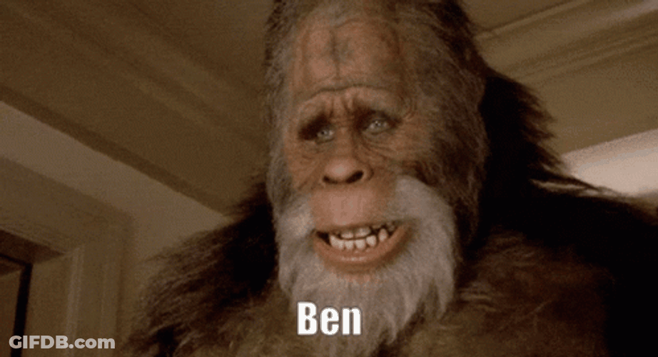 Uncle Ben Bigfoot GIF