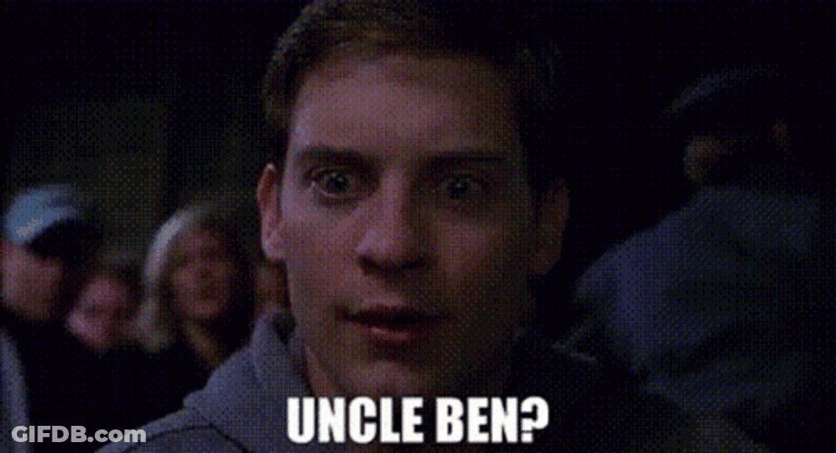 Uncle Ben Is That You GIF