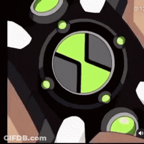 Uncle Ben Omnitrix GIF
