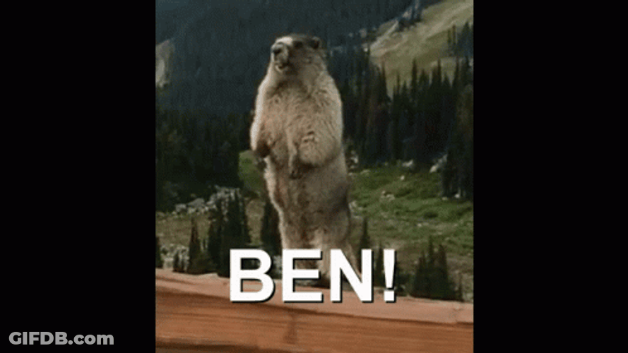 Uncle Ben Screaming Beaver Meme GIF