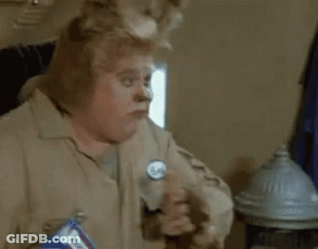 Uncle Buck Big Cat Costume GIF