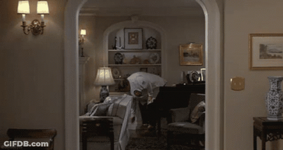 Uncle Buck Broke Plate GIF
