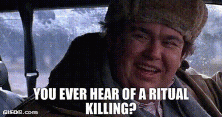 Uncle Buck Ever Hear Of A Ritual Killing GIF