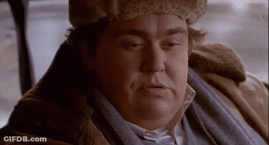 Uncle Buck Thinking No GIF