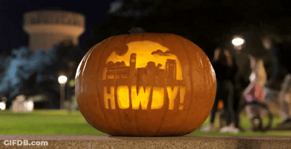 Uncle Howdy Lightened Pumpkin GIF