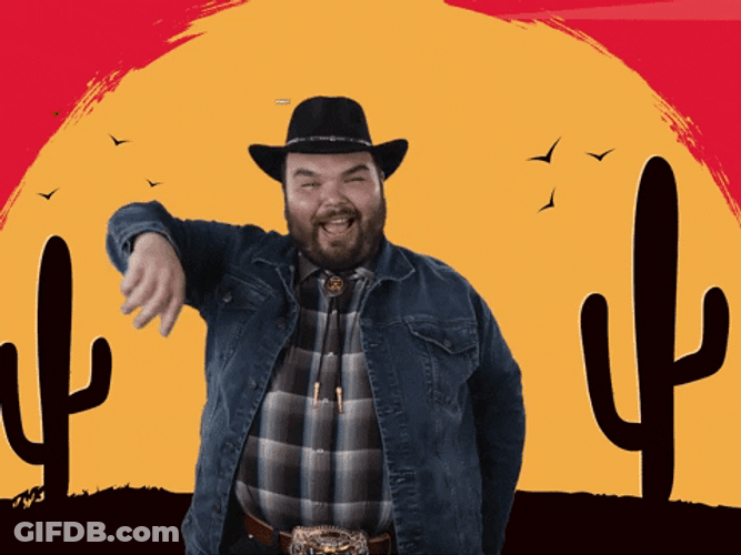 Uncle Howdy Two Big Cactus GIF