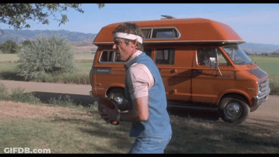 Uncle Rico Throw Hands GIF