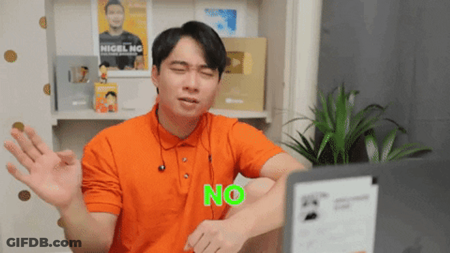 Uncle Roger No No GIF