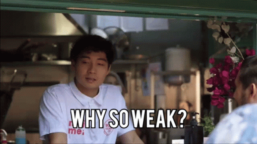 Uncle Roger Youtuber Why So Weak GIF