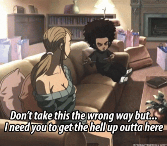 Uncle Ruckus Conversation In The Couch GIF