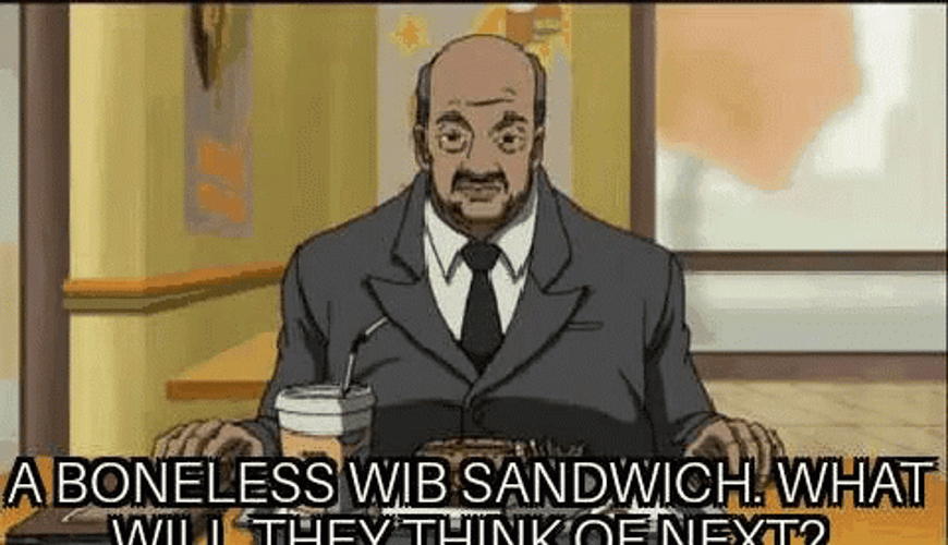 Uncle Ruckus Enjoys Boneless Sandwich GIF