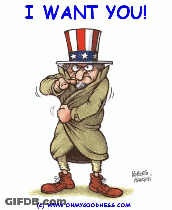 Uncle Sam I Want You GIF