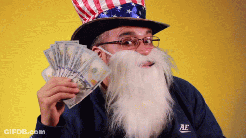 Uncle Sam Pointing With I Need You Speech GIF