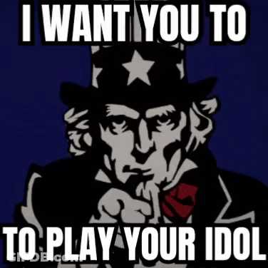Uncle Sam Poster I Want You To Play Your Idol GIF