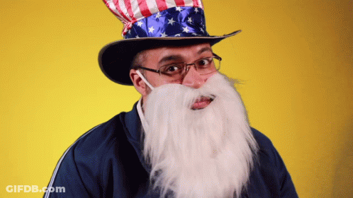 Uncle Sam Wearing Mask Pointing GIF