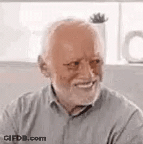 Uncomfortable Smile Of Andras Arato GIF