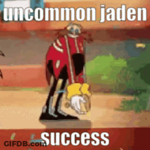 Uncommon Jaden Success Text GIF