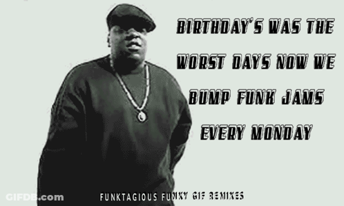 Uncut Funk Poster Man With Headphones At Microphone GIF