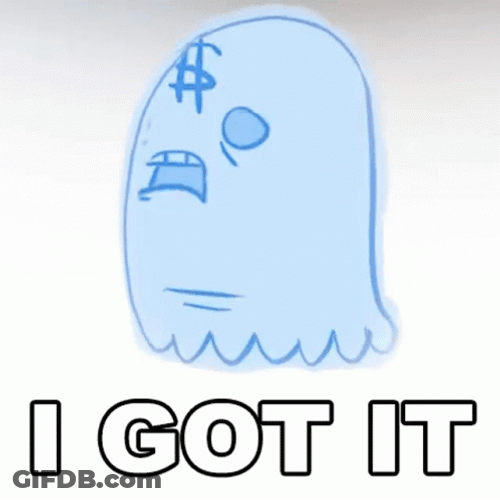 Undead Unluck Ghost I Got It GIF
