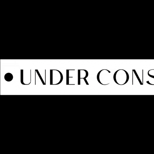 Under Construction Minimalist Moving Art GIF