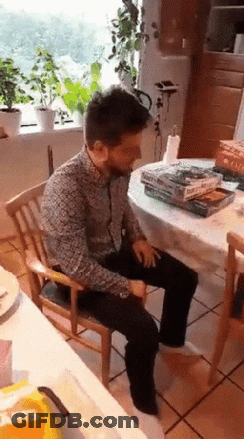 Under The Chair Uno Reverse Card GIF