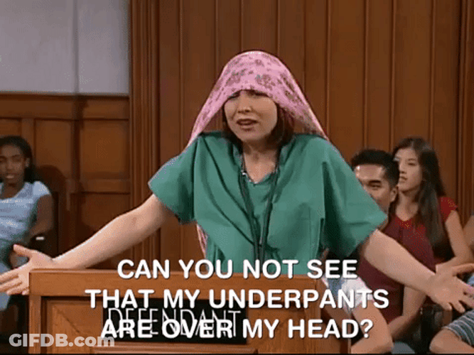 Underpants Over My Head Comedy Skit GIF