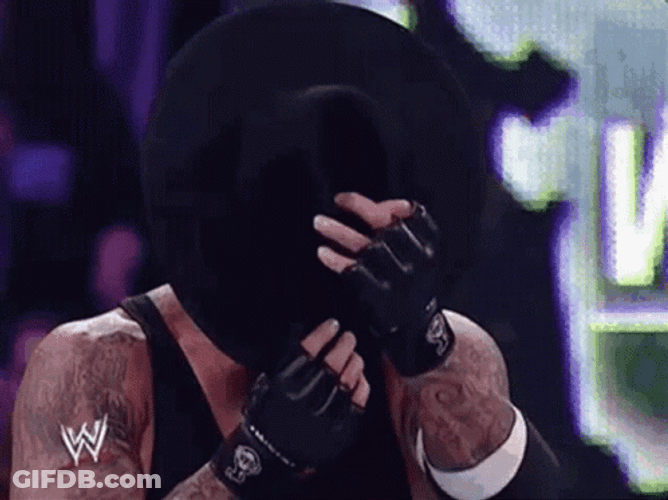 Undertaker Face Change GIF